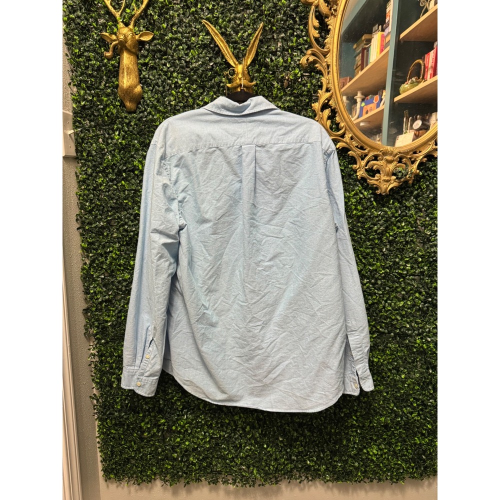 Ralph Lauren‎ Light Blue Oxford Button Down Shirt XL Classic - preppy old school - Picture 5 of 5